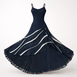 Y2K Joseph Ribkoff Couture Black Sleeveless Formal Dress Sz S Canada Glam